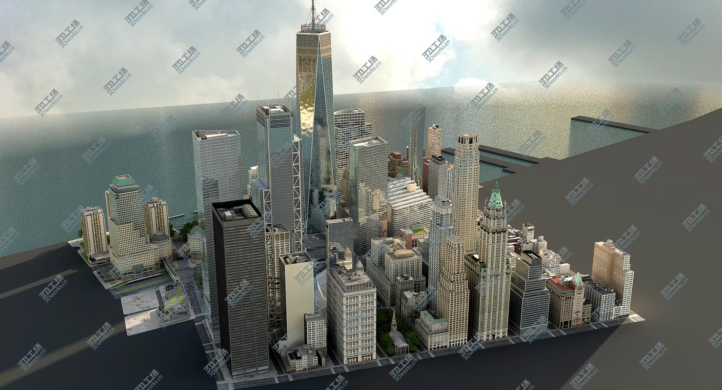 images/goods_img/20210319/Manhattan Lower Part03 Low Poly model/4.jpg